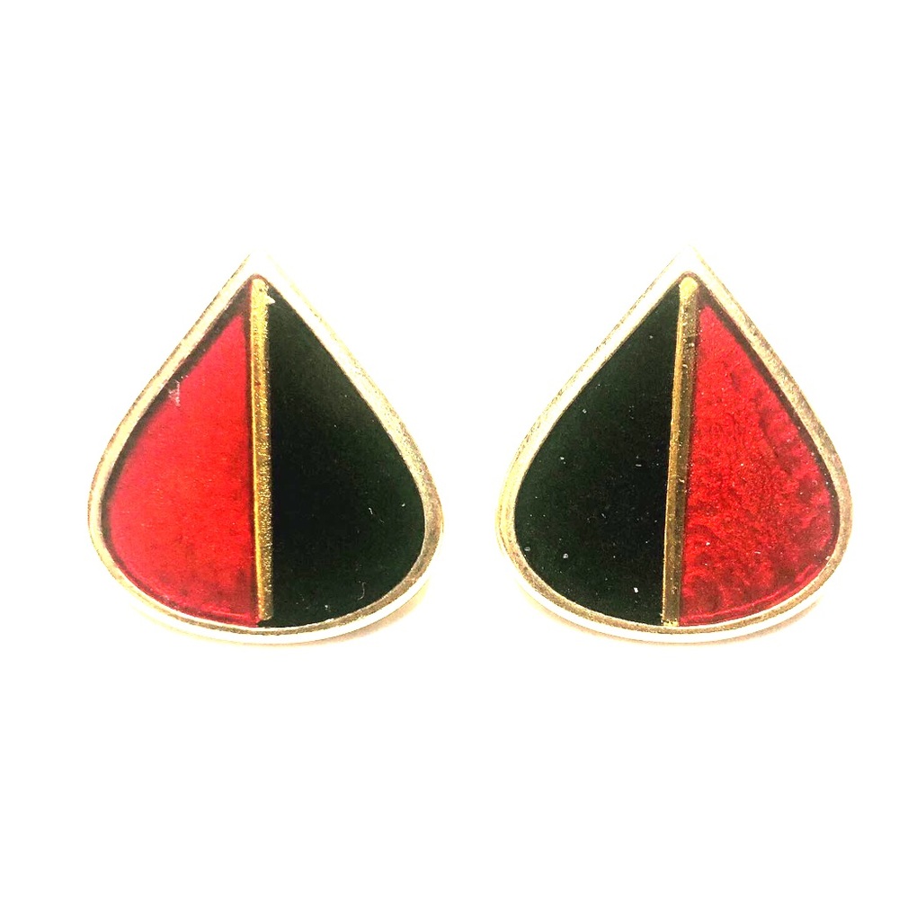 Vintage 80s Yves Saint Laurent Earrings